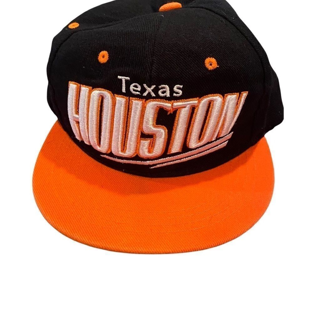 Houston Texas Hat Adjustable Strap OSFA Pit Bull Brand